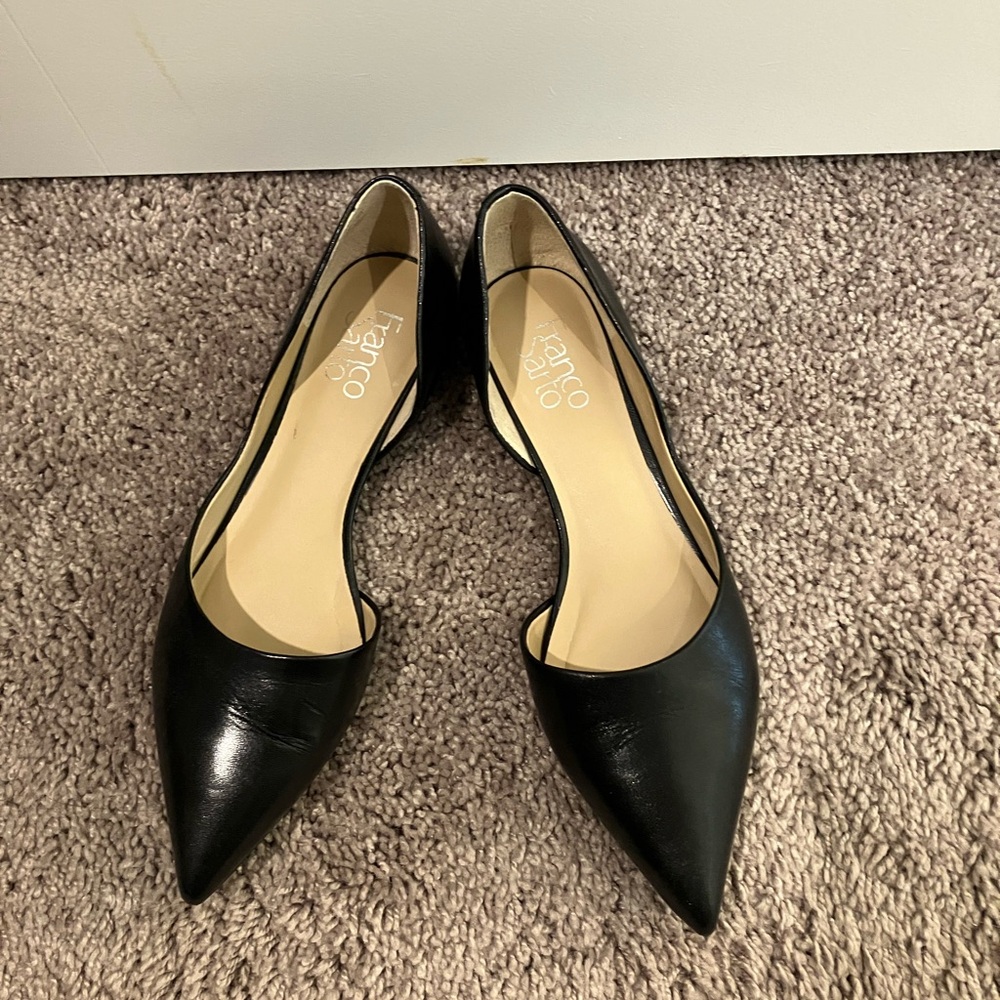 Franco sarto leather flats 7.5